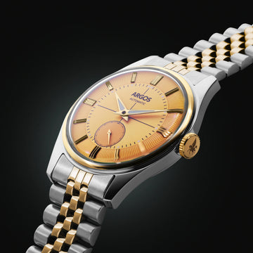 Apollo III - Cadmium Yellow Gold Two Tone w/ Steel Bracelet