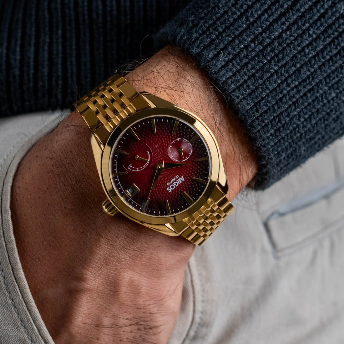 OLYMPUS - Carmine Red Gold