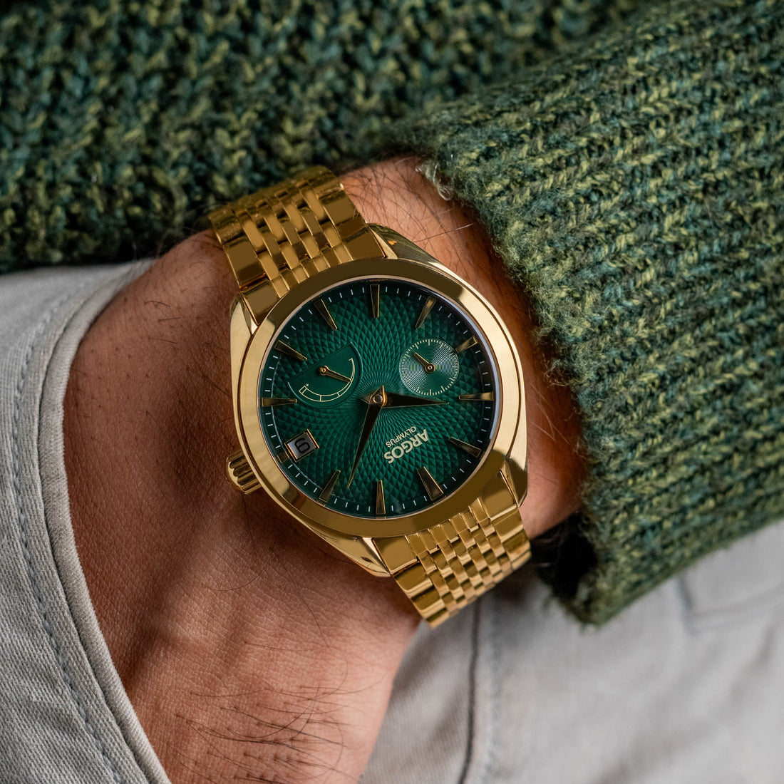 OLYMPUS - Basil Green Gold