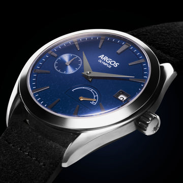 OLYMPUS - Aether Blue Silver Leather