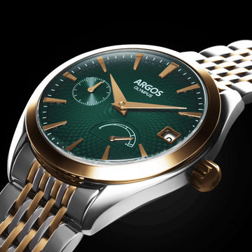 OLYMPUS - Basil Green Gold Two Tone