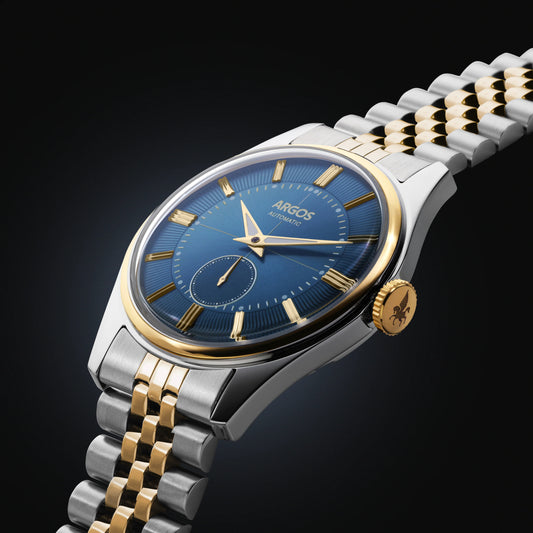 Apollo III - Constellation Blue Gold Two Tone