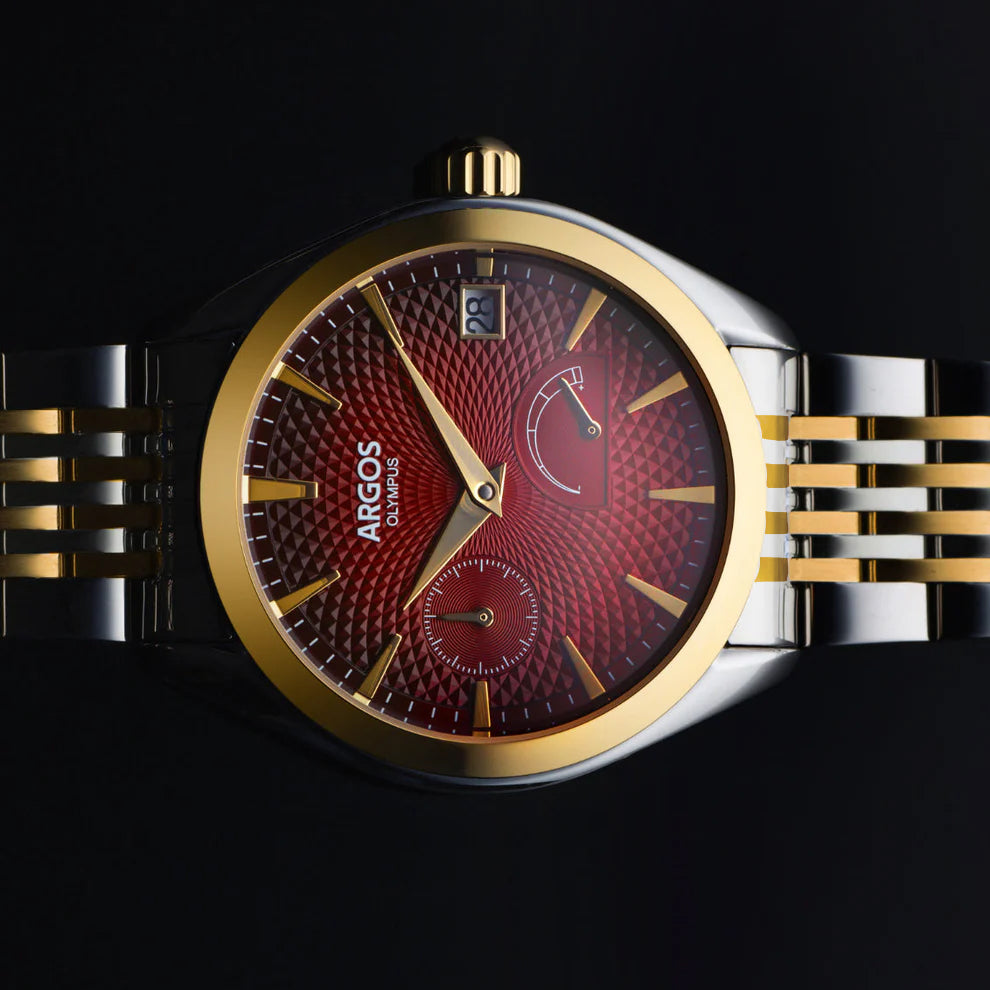 OLYMPUS - Carmine Red Gold Two Tone