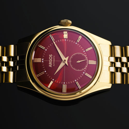 Apollo III - Wine Red Gold