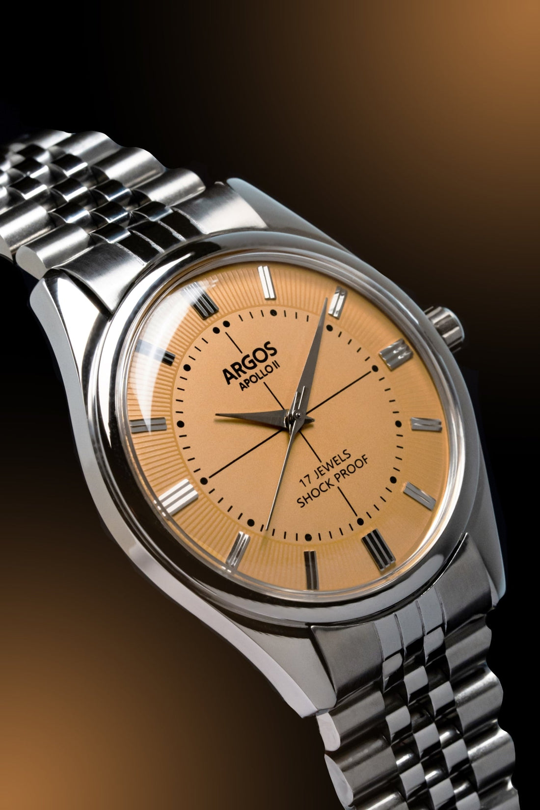 Argos Apollo II Men's mechanical watch. Swiss movement. Indian watch brand. Mechanical watch. Manual handwinding movement
