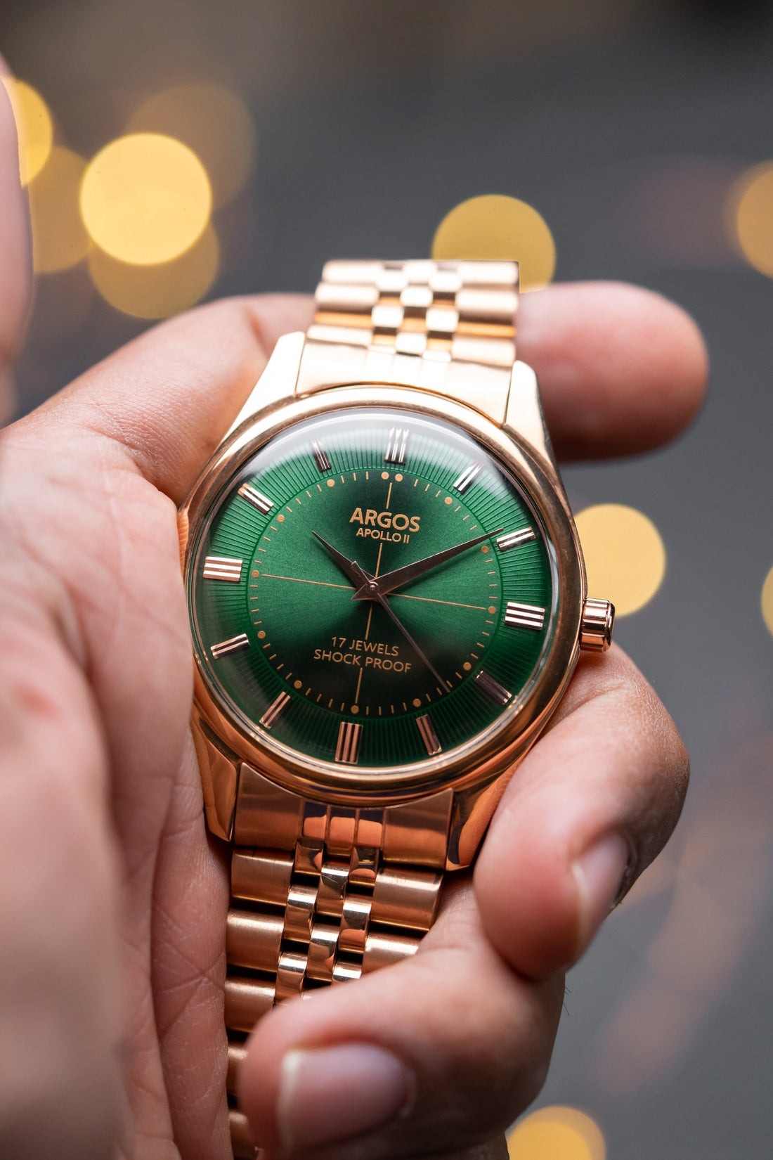 Argos Apollo II Men's mechanical watch. Swiss movement. Indian watch brand. Mechanical watch. Manual handwinding movement