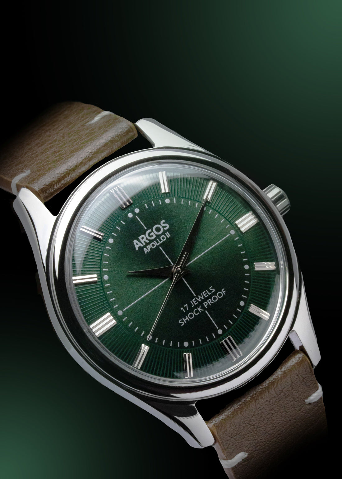 Argos Apollo II Men's mechanical watch. Swiss movement. Indian watch brand. Mechanical watch. Manual handwinding movement