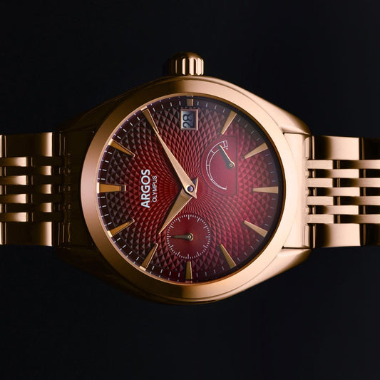 Olympus - Carmine Red Rose Gold