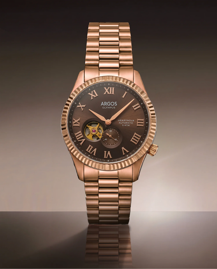 Olympus II - Mocha Brown Rosegold