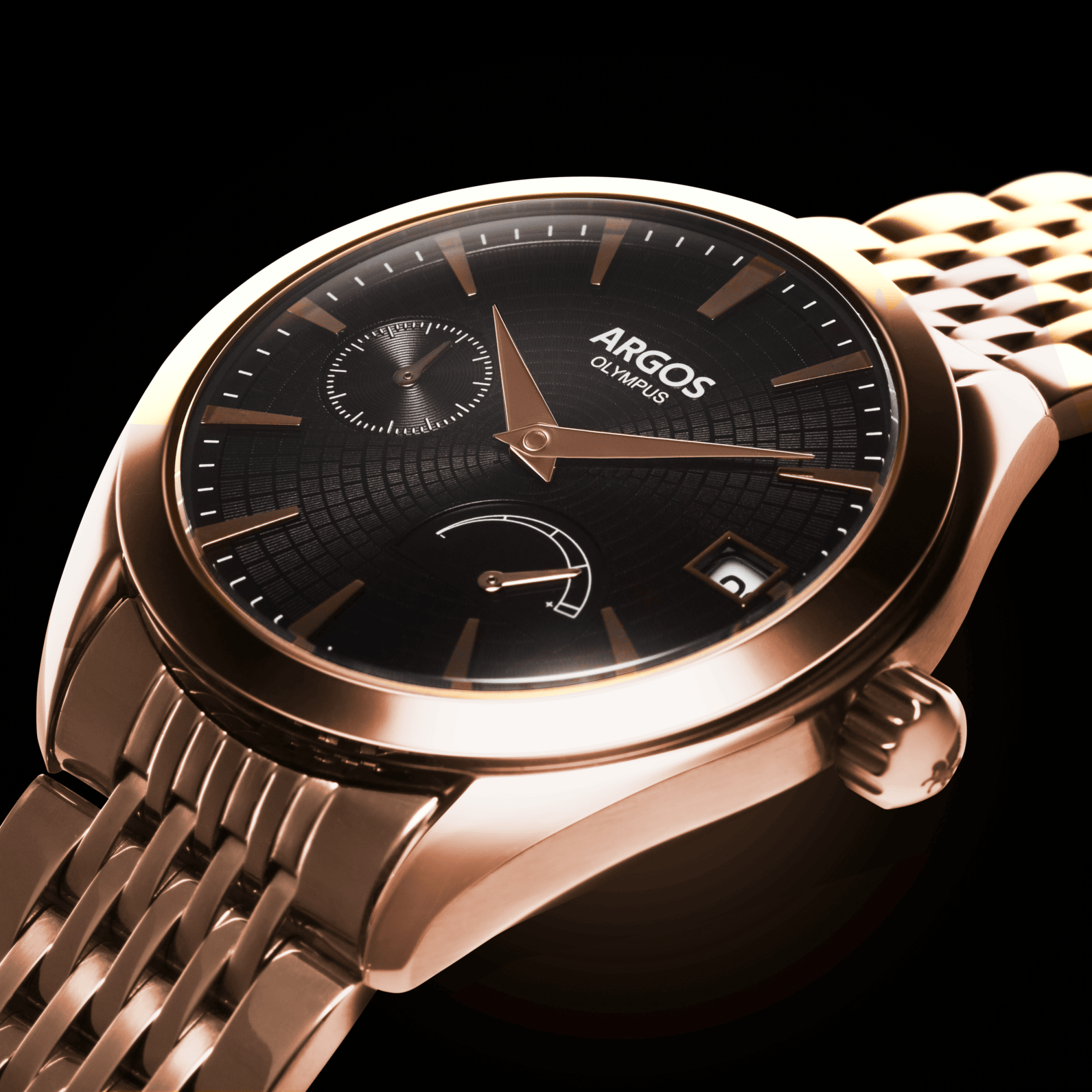 OLYMPUS - Piano Black Rose Gold