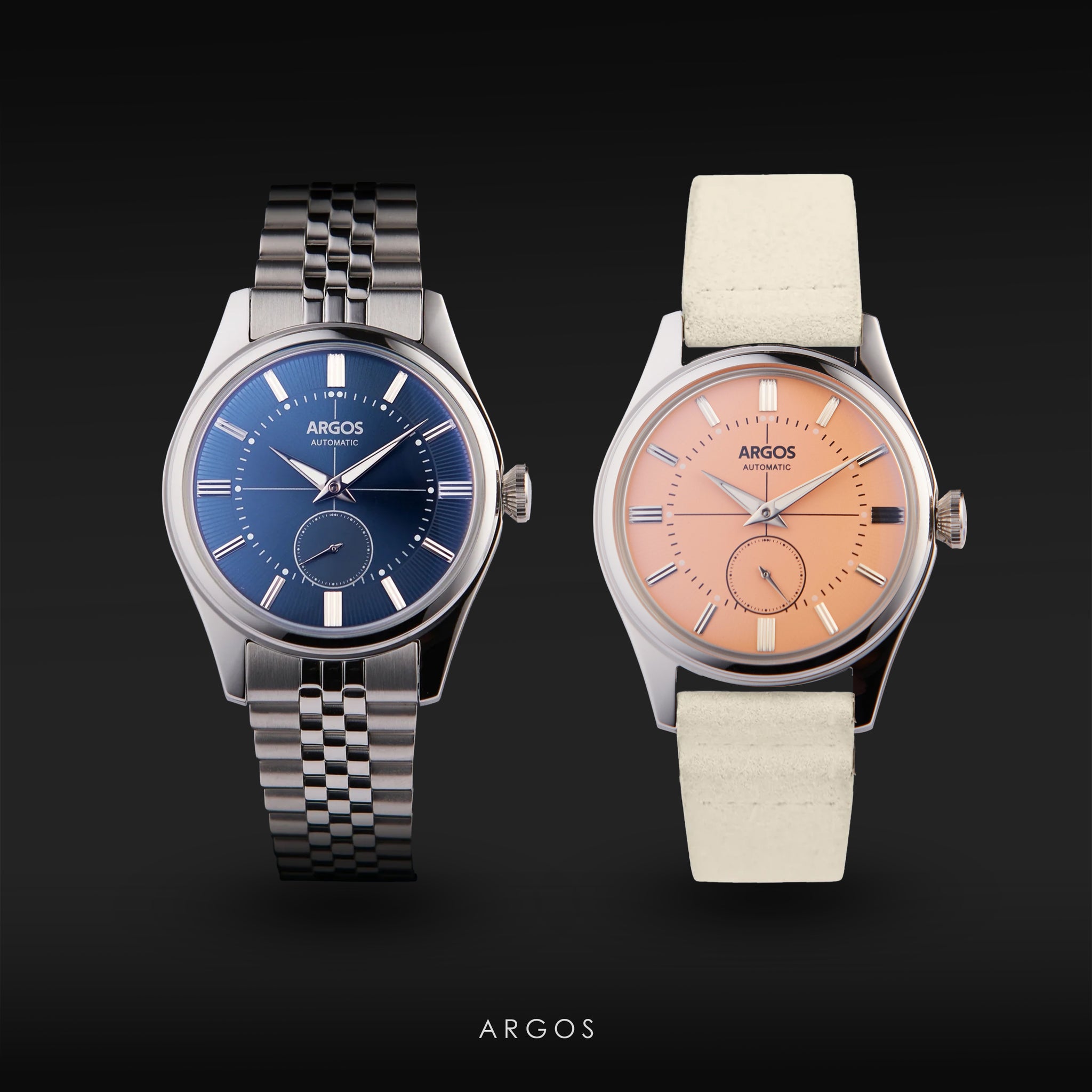 Apollo 3 - Constellation Blue Silver + Pastel Salmon Silver [COMBO]