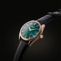 Olympus - Basil Green Rose Gold Leather Argos Watches