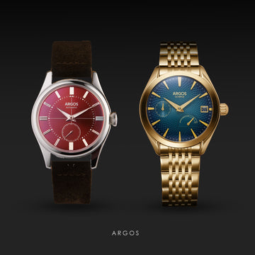 Apollo 3 - Wine Red Silver + Olympus - Azure Blue Gold [COMBO]