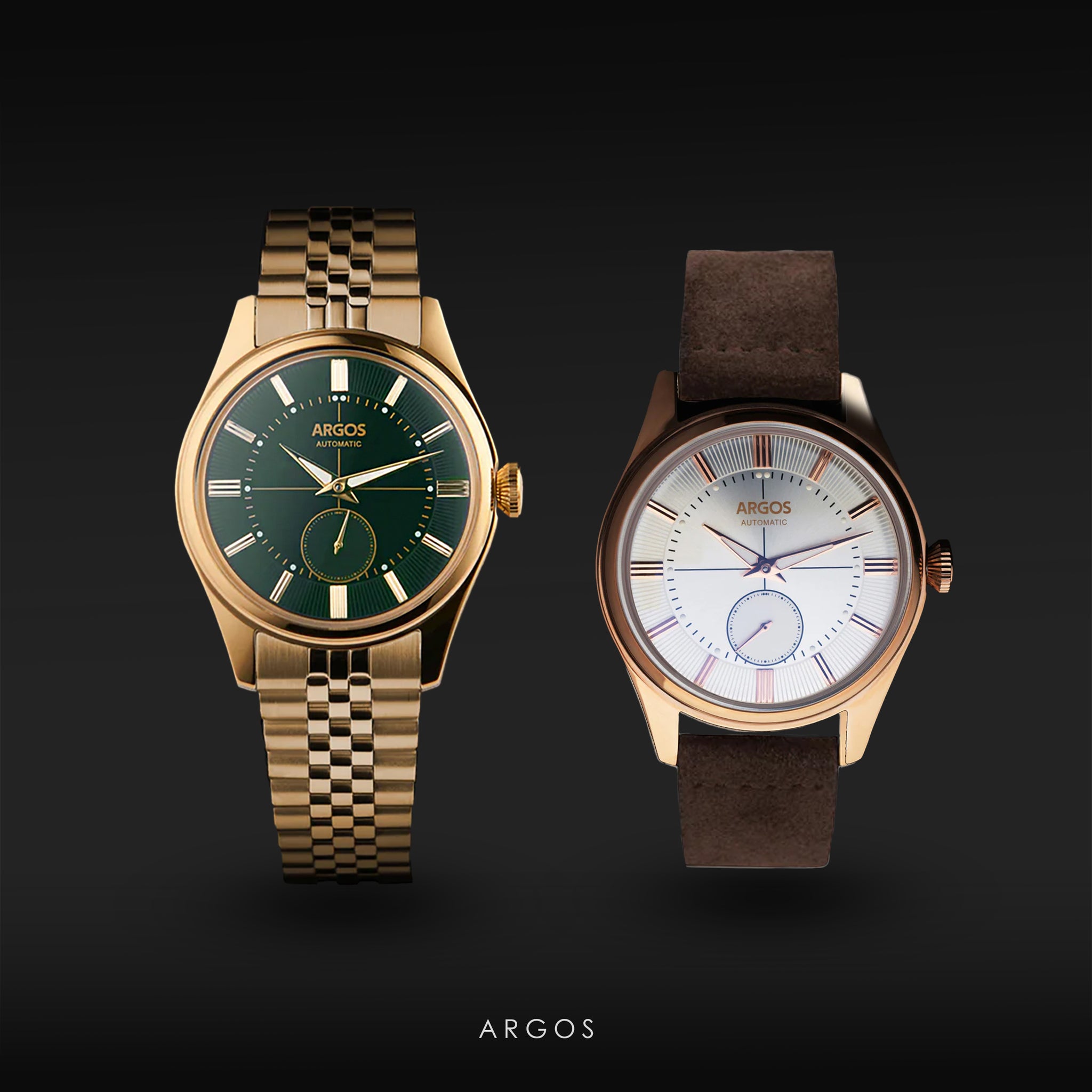 Apollo 3 - Olive Green Gold + Pearl White Rose Gold [COMBO]