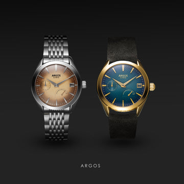 Olympus - Irish Coffee Silver + Azure Blue Gold Leather [COMBO]