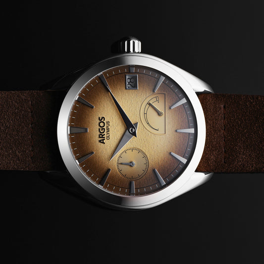 OLYMPUS - Irish Coffee Silver Leather