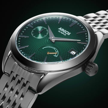 OLYMPUS - Basil Green Silver