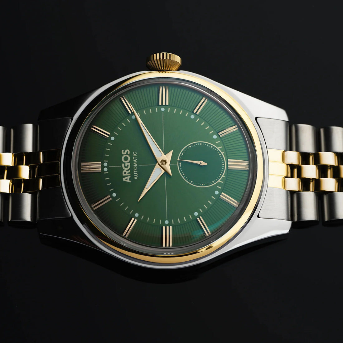 Apollo III - Olive Green Gold Two Tone