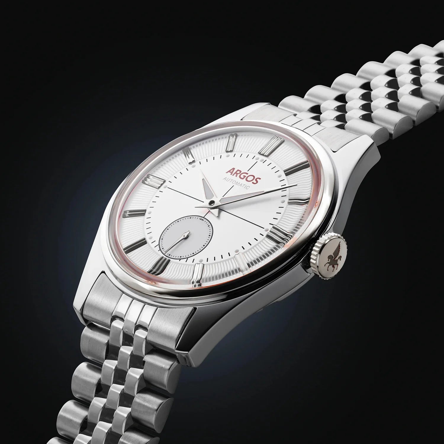 Argos Apollo III Pearl Silver with Jubilee Bracelet