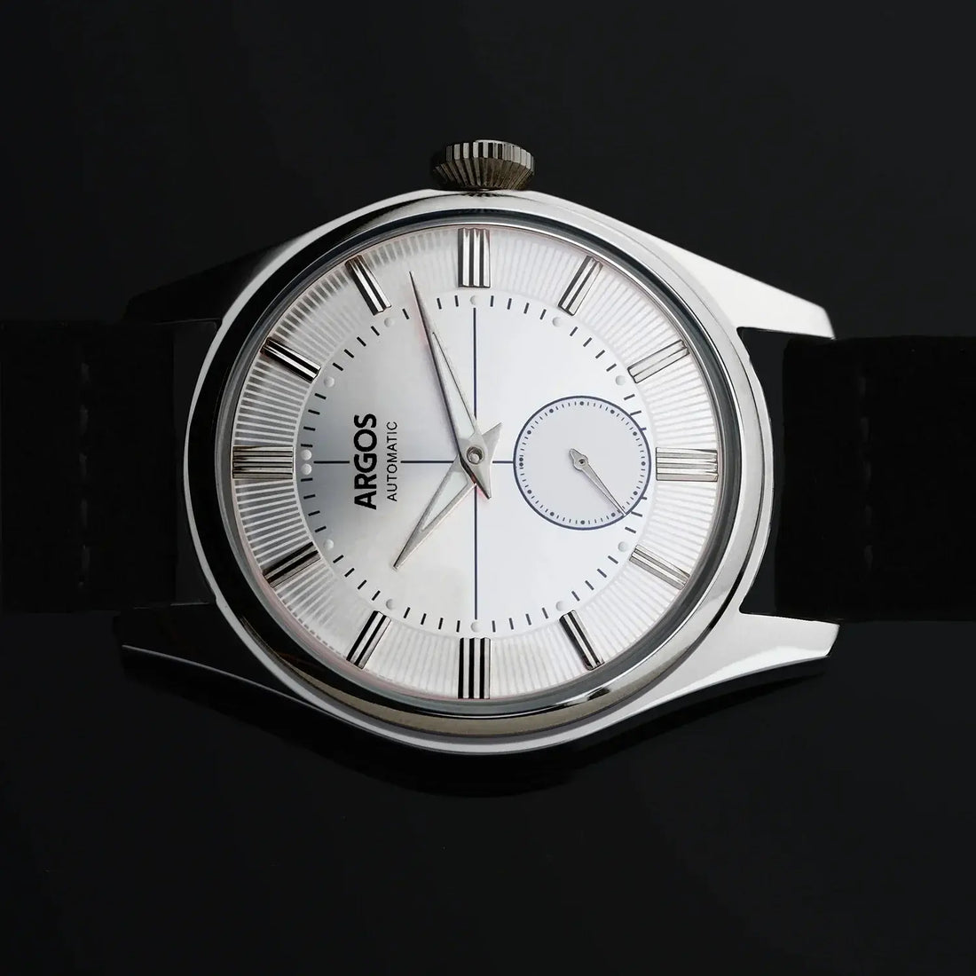 Apollo III - Pearl White Silver Leather