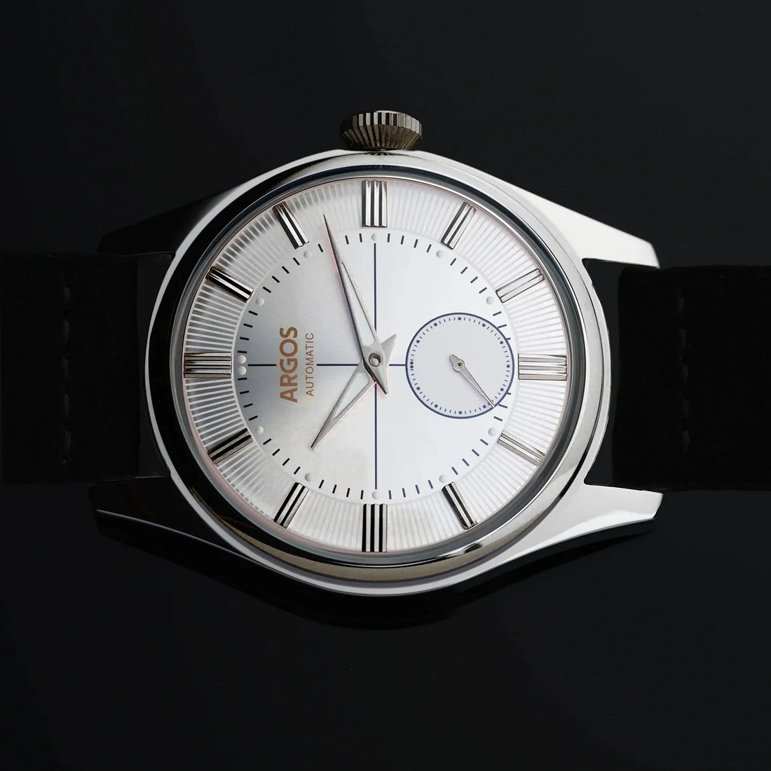 Apollo III - Pearl White Silver Leather