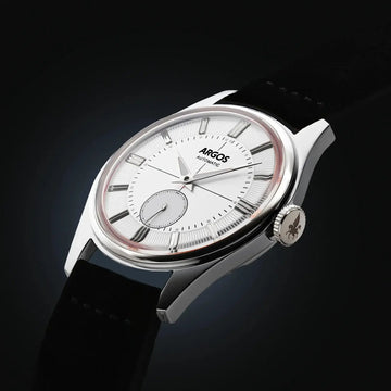 Apollo III - Pearl White Silver Leather