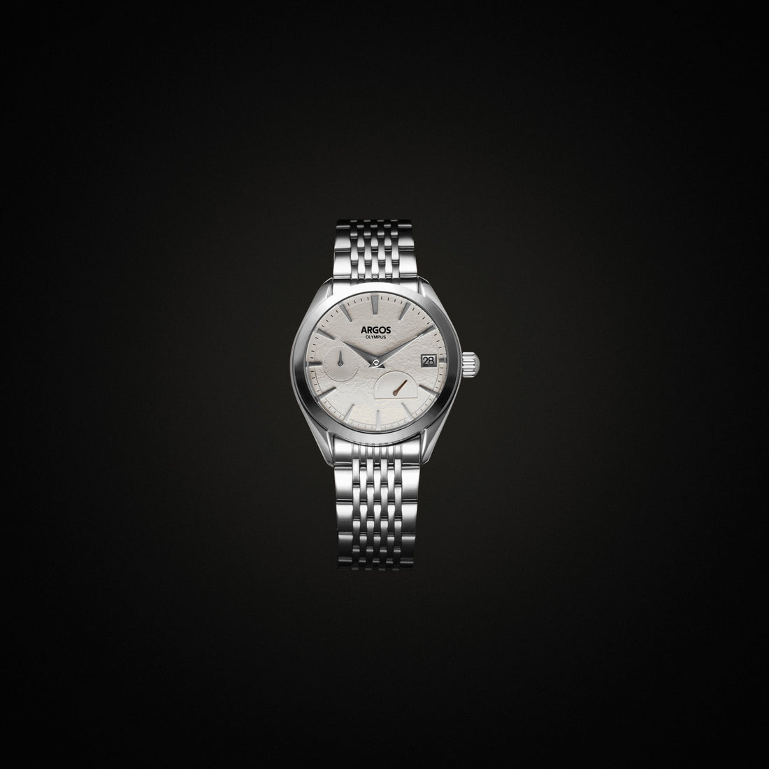 Olympus - Luxe White Silver Argos Watches