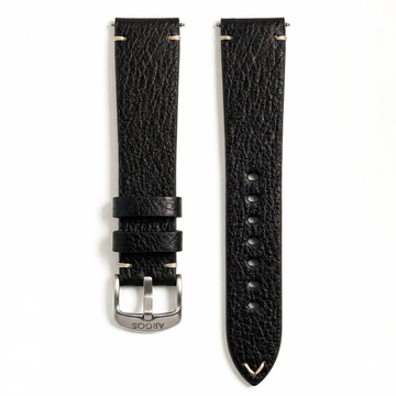 Black Simple Leather Strap