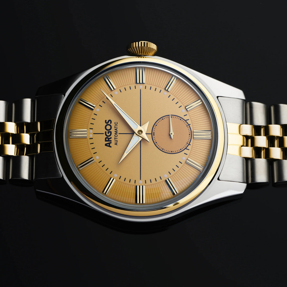 Apollo III - Cadmium Yellow Gold Two Tone w/ Steel Bracelet