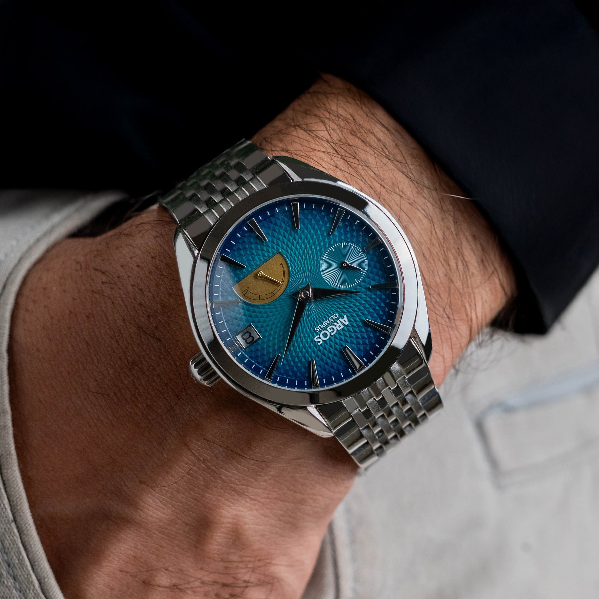 OLYMPUS - Azure Blue Silver