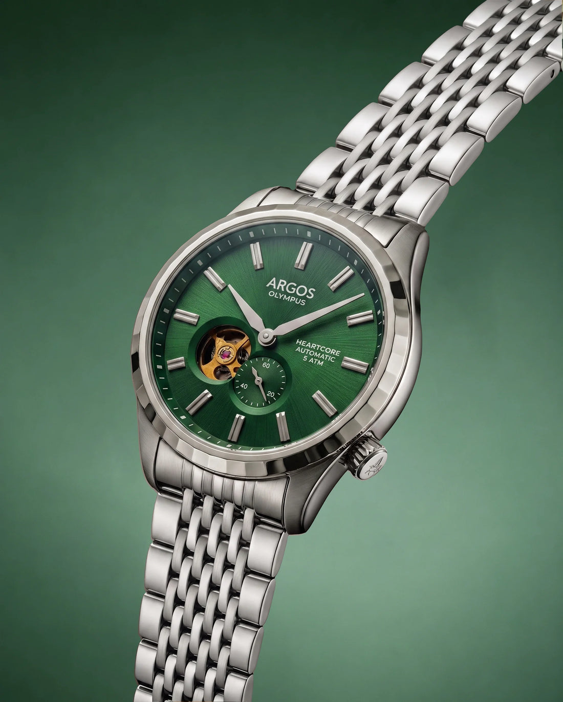 Olympus II - Kyoto Green Silver  (For Him)