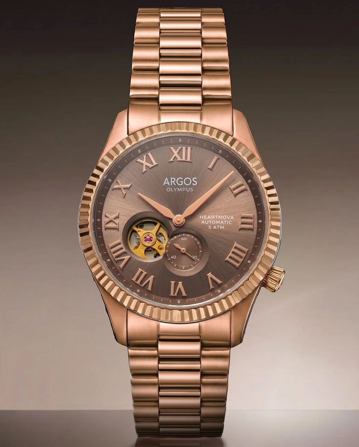 Olympus II - Mocha Brown Rosegold (For Her)