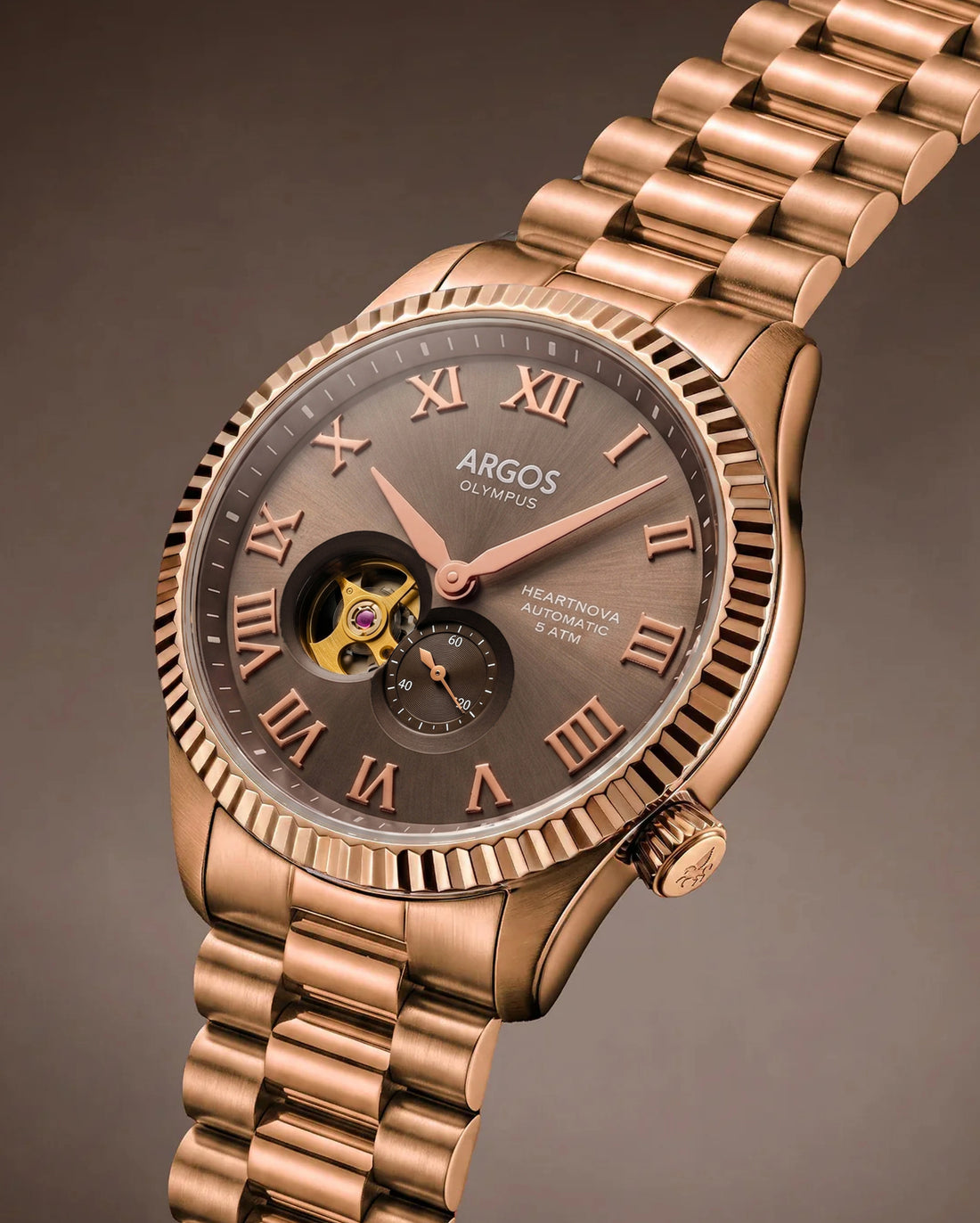 Olympus II - Mocha Brown Rosegold (For Her)