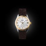 Apollo III - Pearl White Gold Two Tone Leather