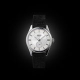 Apollo III - Pearl White Silver Leather