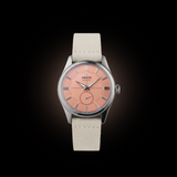 Apollo III - Pastel Salmon Silver Leather