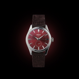 Apollo III - Wine Red Silver Leather