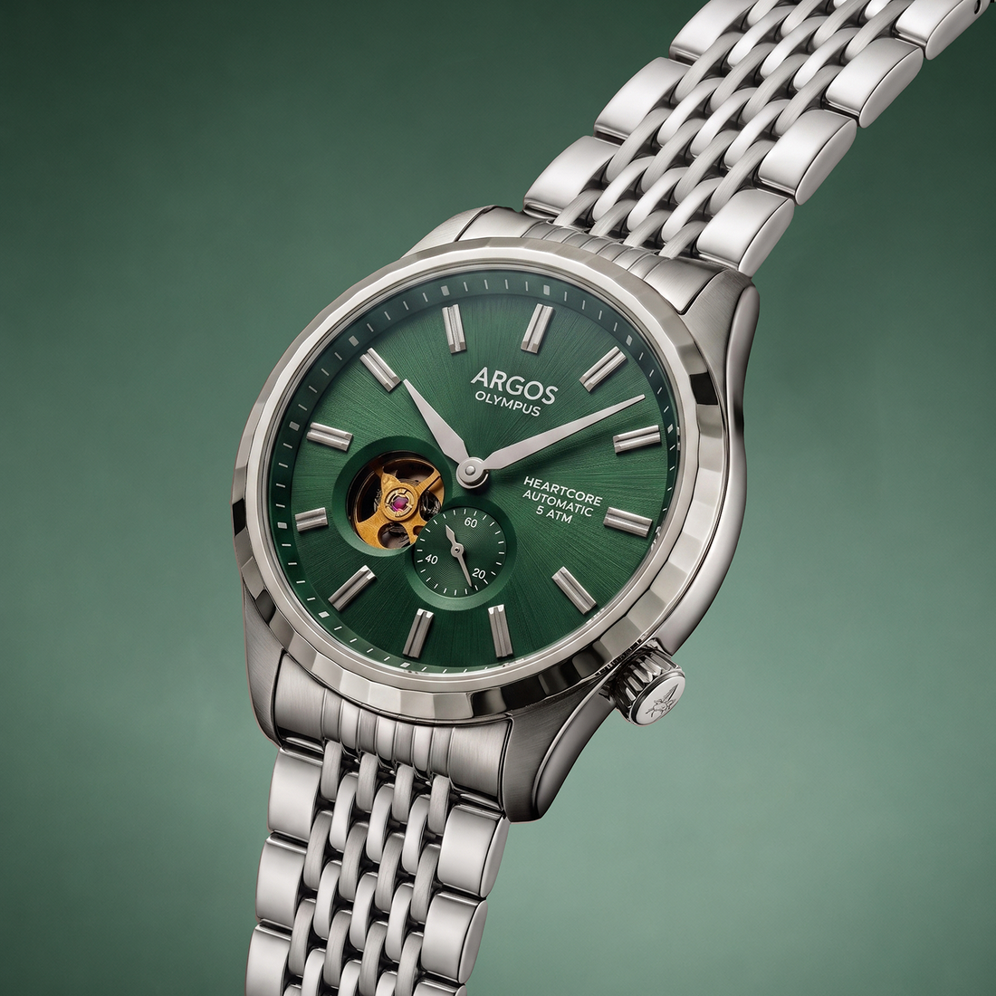 Olympus II - Kyoto Green Silver  (For Him)