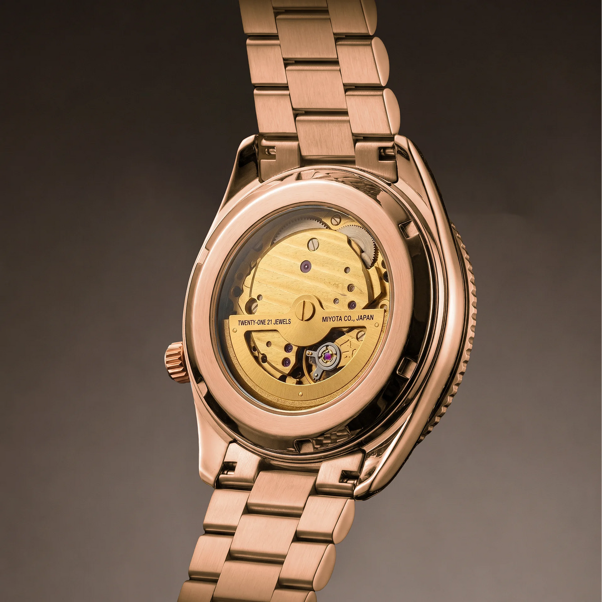 Olympus II - Mocha Brown Rosegold (For Him)