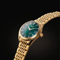 OLYMPUS Basil Green Gold gold watch for men