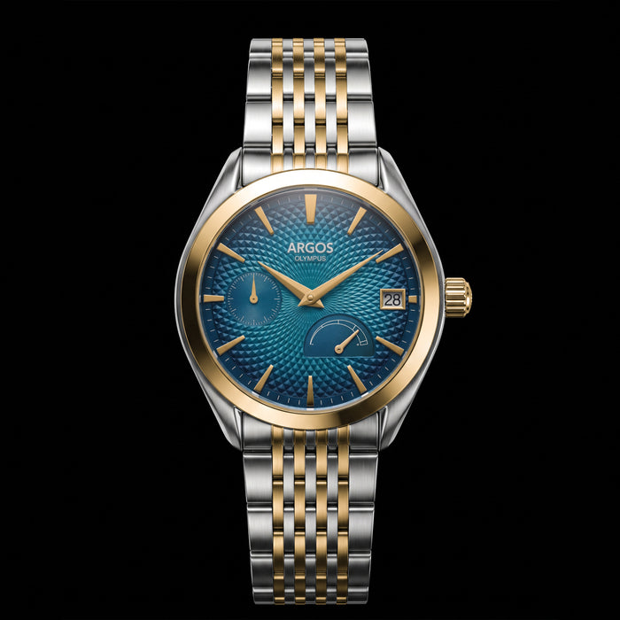 Olympus - Azure Blue Gold Two Tone