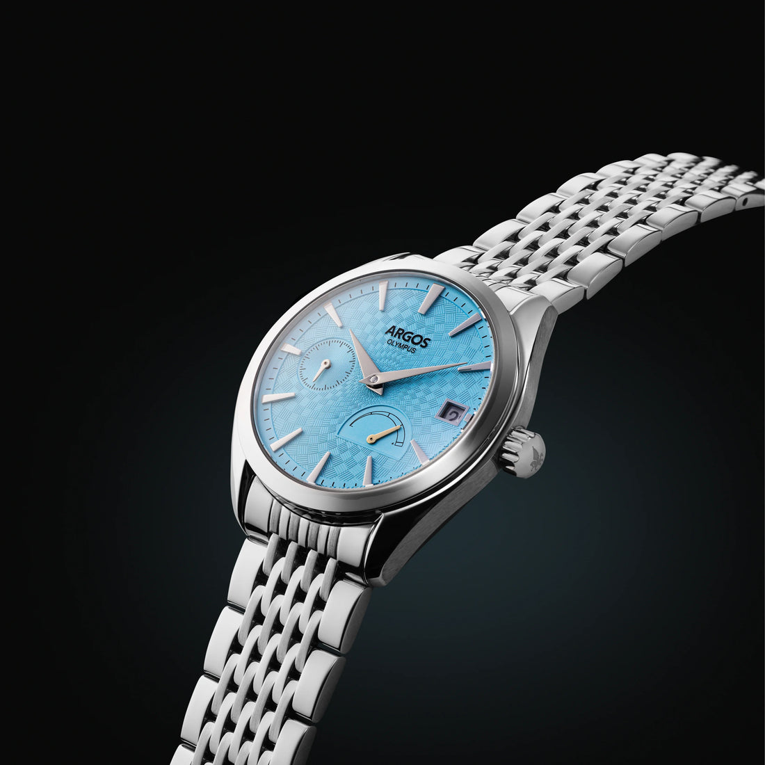 Olympus Arctic Blue Silver watches