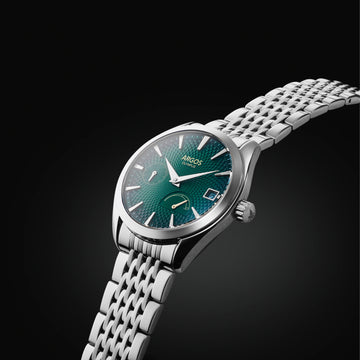 Olympus Basil Green Silver green watch