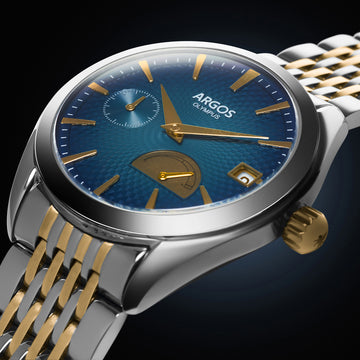 OLYMPUS - Azure Blue Gold Two Tone