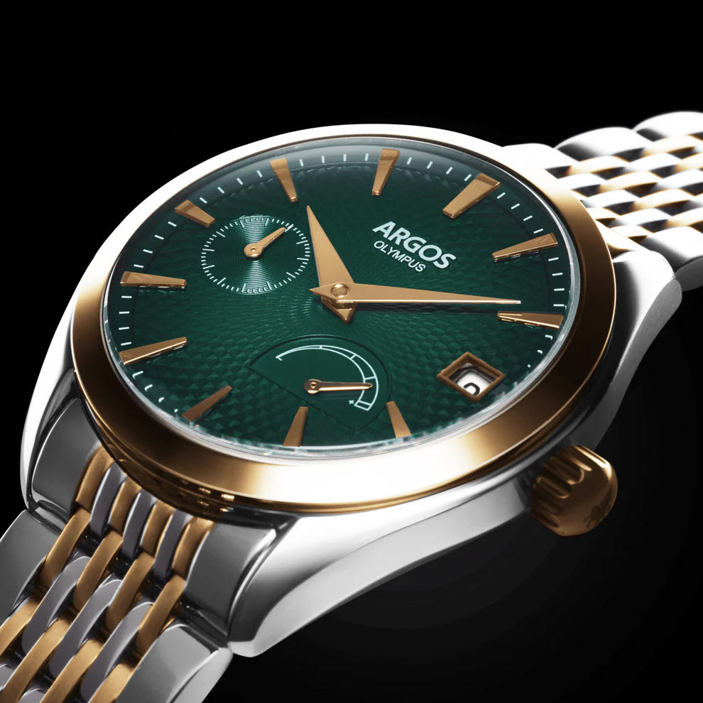 OLYMPUS - Basil Green Gold Two Tone