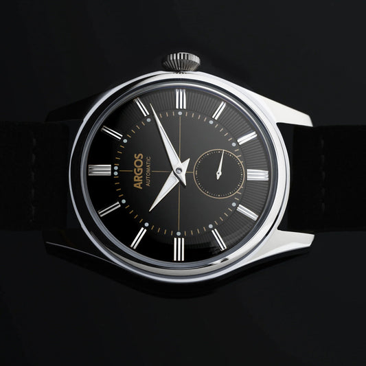 Apollo III - Onyx Black Silver Leather