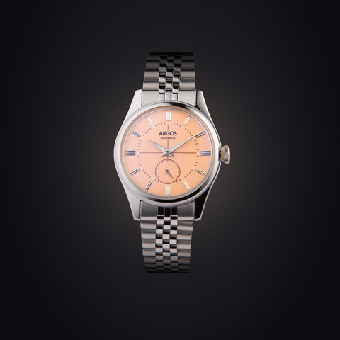 Argos Apollo III Pastel Salmon Silver Argos Watches