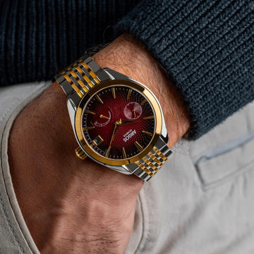 Olympus - Carmine Red Gold Two Tone Argos Watches