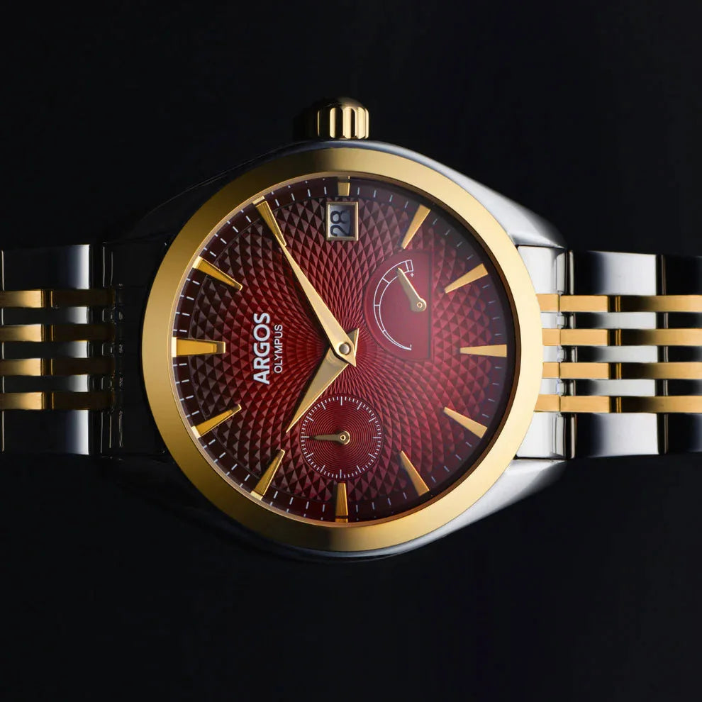 Olympus - Carmine Red Gold Two Tone Argos Watches