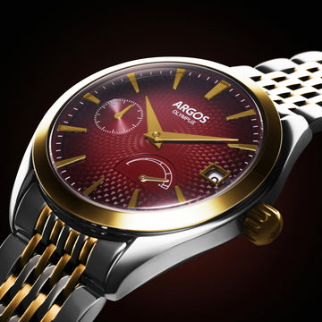 OLYMPUS - Carmine Red Gold Two Tone